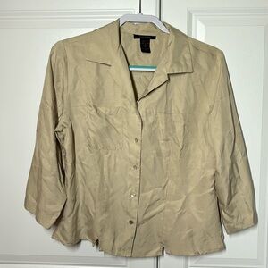 Anne Carson Silk Blouse (M)
